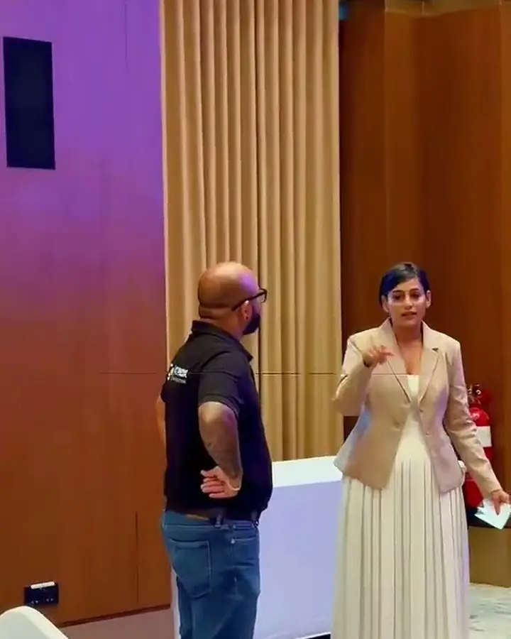 Clipnox crew filming at an event in Dubai