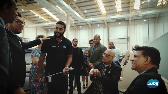 Official coverage of the President of Fiji's visit to UUDS Aero DWC, Dubai