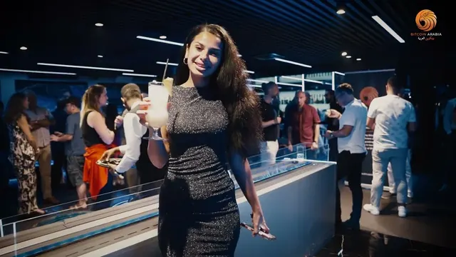 Guest at the Bitcoin Arabia After Party